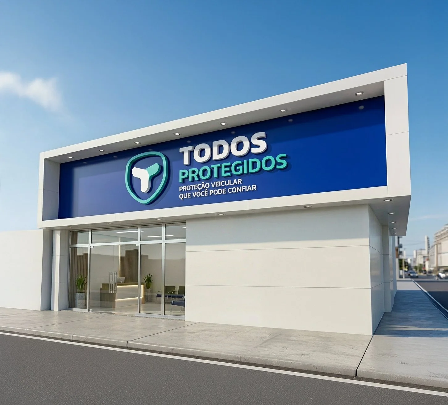 Fachada da TODOS Protegidos em Goiânia
